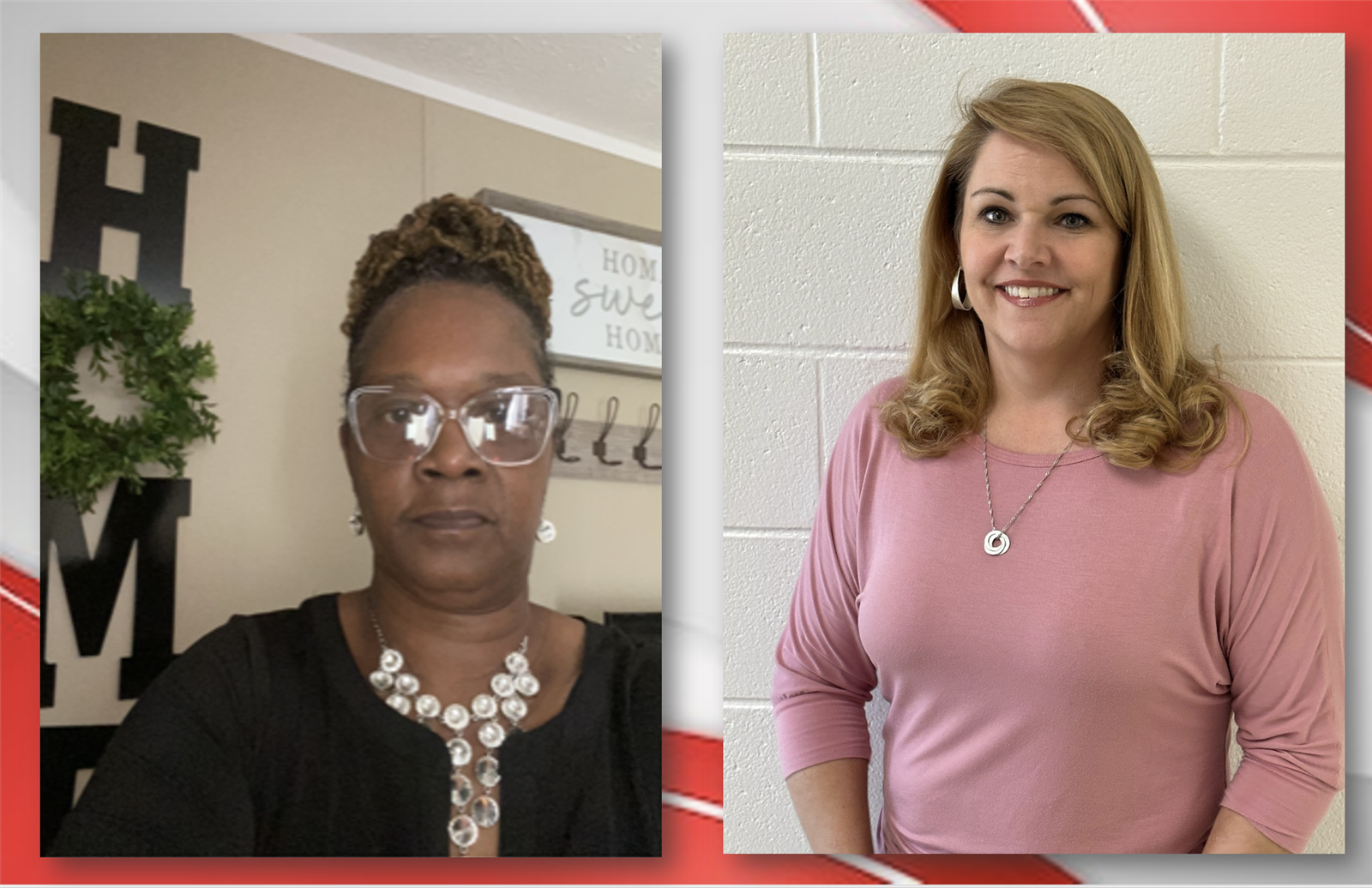  Congratulations to March Faculty and Staff of the Month, Ms. Harrison and Ms. Murphy!